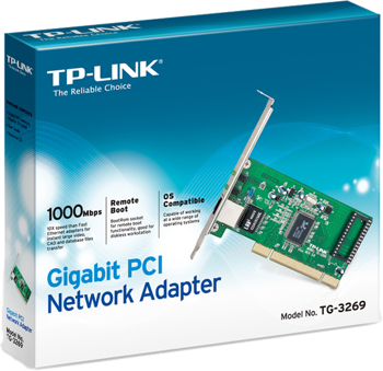 Picture of TP-Link TG-3269 Ethernet PCI Adapter (10/100/1000)