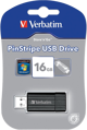 Picture of Verbatim 49063 16GB PinStripe USB Drive