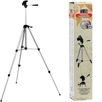 T'n B Τρίποδο 135cm PANORAMIC SILVER TRIPOD