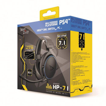 STEELPLAY WIRED HEADSET - VIRTUAL SURROUND SOUND - HP-71 (MULTI)