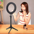 PULUZ 6.2" 16cm Dimmable 8-color RGBW LED Circular Photography Light 