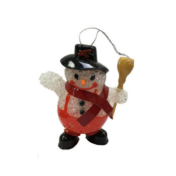  Χριστουγεννιάτικο στολίδι – Χιονάνθρωπος – 10cm – XR8483