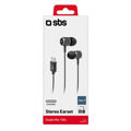 SBS Studio Mix 100C USB-C TEEARTYCK Ακουστικά με μικρόφωνο - μαύρο