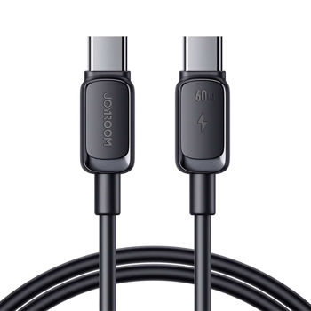 Joyroom Multi-Color Series A14 USB-C / USB-C 60W Cable 1.2m - Black Joyroom Multi-Color Series A14 USB-C / USB-C 60W Cable 1.2m - Black 