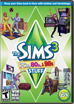 Picture of The Sims 3 70s, 80s & 90s Stuff Expansion Pack ( PC )