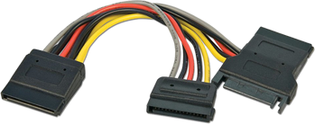 Picture of Lindy No.33278 0.15m SATA Power Splitter Cable