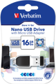 Picture of Verbatim 49821 Nano USB Drive 16GB