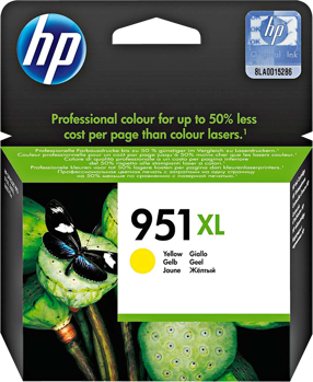 Picture of HP 951XL yellow Αυθεντικό δοχείο κίτρινης μελάνης υψηλής χωρητικότητας