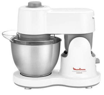 Picture of Moulinex Masterchef 700W Compact Food Processor (QA200127) – White/Grey