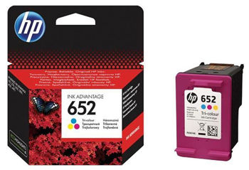  HP 652 Colour Μελάνι 