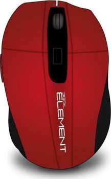 Element Mouse Wireless Element MS-175R κόκκινο 
