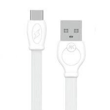 WK TYPE-C Black 1m Fast WDC-023 Charging Cable άσπρο