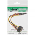 Inline SATA power Y cable for SATA HDDs and drives