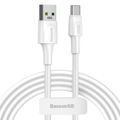 BASEUS VOOC Flash Charge USB for Type-C Data Cable 5A, 2m - White