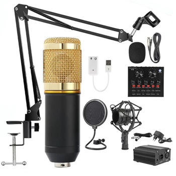 Live Broadcast Equipment - Microphone - Πλήρες σετ εγγραφής - BM800 + V8