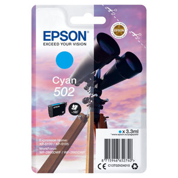 Epson 502 Cyan Μελάνι 