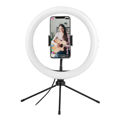 TNB 10" LED ring with mini tripod for smartphone - INFLUENCE