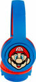 OTL Super Mario Ασύρματα/Ενσύρματα On Ear Παιδικά Ακουστικά Κόκκινα / Μπλε