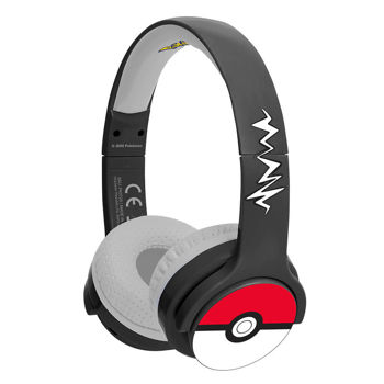 OTL Pokemon Pokeball Kids Ασύρματο Ακουστικό Bluetooth Με Ρυθμιζόμενη Κεφαλή Και Μαξιλάρια Μαλακών Αυτιών