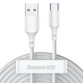 BASEUS Data Cable Kit USB to Type-C 5A [2PCS/SET] - White