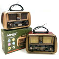  NNS NS-8068BT Επαναφορτιζόμενο ραδιόφωνο Retro – Gold