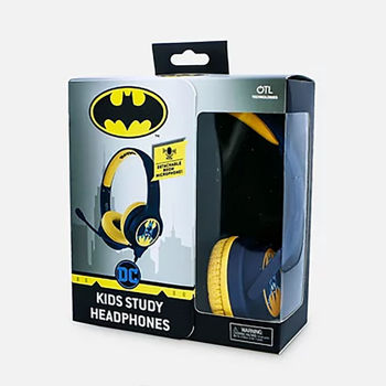 OTL DC Batman Kids Interactive Headphones with Detachable Boom Mic ( DC0818 )