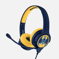 OTL DC Batman Kids Interactive Headphones with Detachable Boom Mic ( DC0818 )
