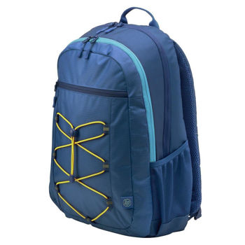 HP Active (Navy Blue/Yellow) backpack ( 1LU24AA#ABB )