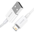 BASEUS Superior Series Fast Charging Data Cable USB to Lightning 2.4A 2m - White