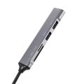 A-805 USB 3.0 5-in-1 Hub 3 x USB3.0 5Gbps, TF SD Card Reader