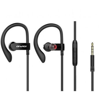 AWEI ES-160i Ear-hook Smart Sports Earphones