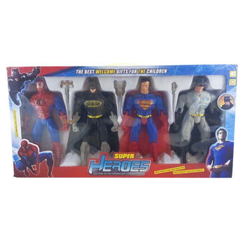 Super Heroes 4 Pcs Set