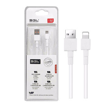 SGL Lightning USB data quickcharger cable 1m