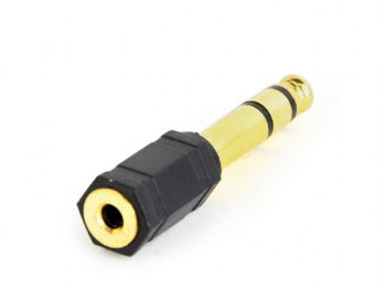 Cablexpert Audio adaptor, 6.3mm M to 3.5mm F, stereo