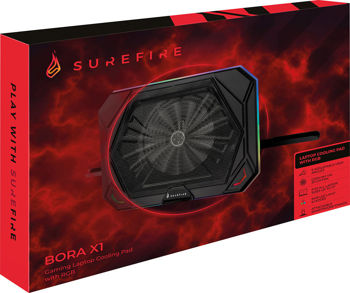 SurFire Bora X1 RGB Laptop Cooling Pad