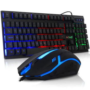 AOAS Gaming Mouse And Keyboard Set M-300