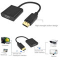 DisplayPort Male to HDMI Female Video Cable Adapter, Length: 15cm