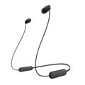  Sony WIC100 Wireless Bluetooth Earphones - Black