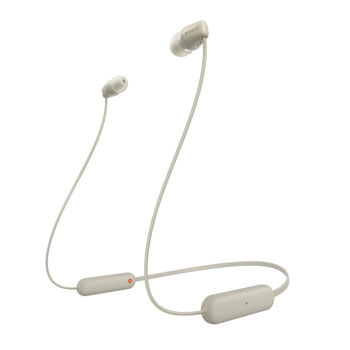 Sony WIC100 Wireless Bluetooth Earphones - White