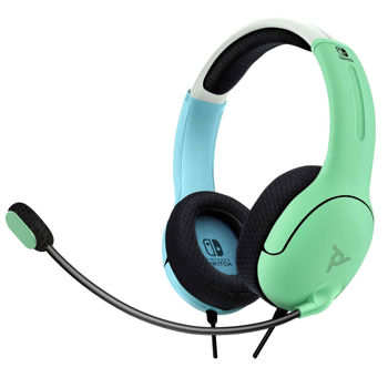 Gaming Headset PDP LVL40 Wired Nintendo Switch - Blue/Green