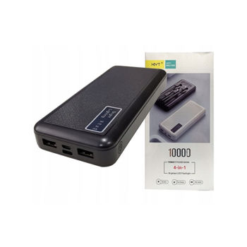 XIYT Powerbank – 4 in 1 – 10.000mAh – Black 