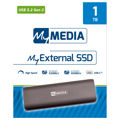 Verbatim MyMedia My External SSD USB 3.2 1TB M.2 Μαύρο