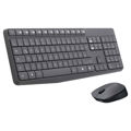 Logitech MK235 Ασύρματο Σετ Πληκτρολόγιο & Ποντίκι ( GR )