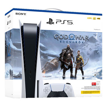PlayStation 5 Standard Console & God Of War Ragnarok (vchr)