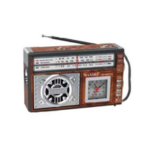 XB-912BT Retro Φορητό Ραδιόφωνο Επαναφορτιζόμενο με USB Μαύρο