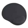 Gembird Gel mouse pad with wrist support, black