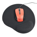 Gembird Gel mouse pad with wrist support, black