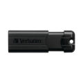 Verbatim Pinstripe USB 3.0 Flash Drive 128GB Black 49319