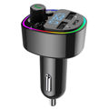 G67 FM Transmitter Bluetooth 5.0 Dual USB Charger Audio Accessories Car BT Player 