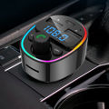 G67 FM Transmitter Bluetooth 5.0 Dual USB Charger Audio Accessories Car BT Player 